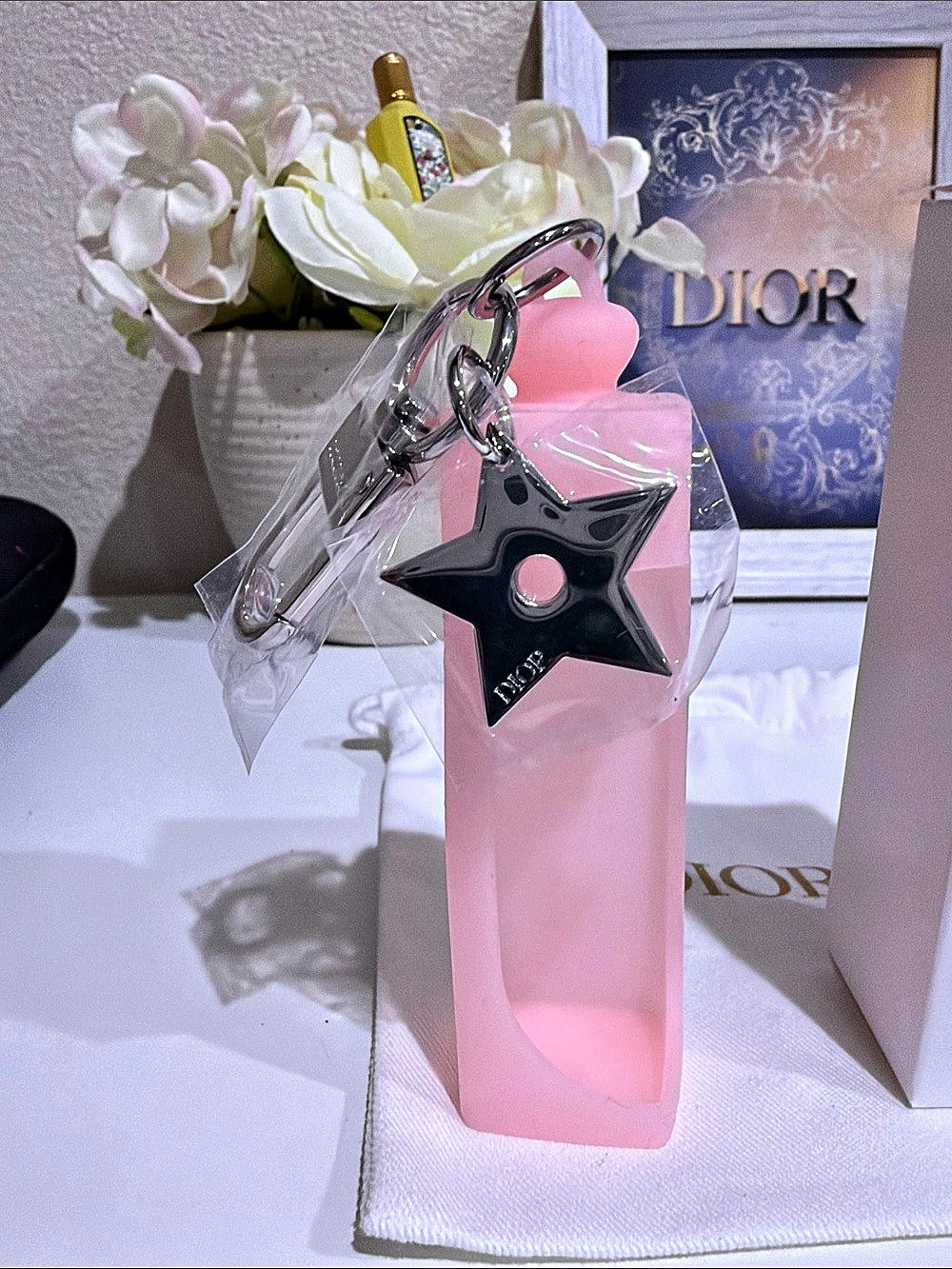 Dior Lip Case Key Ring